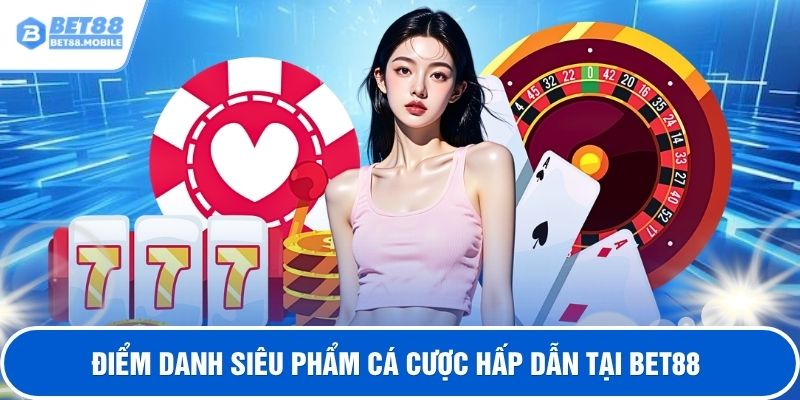 Điểm danh siêu phẩm cá cược hấp dẫn tại BET88